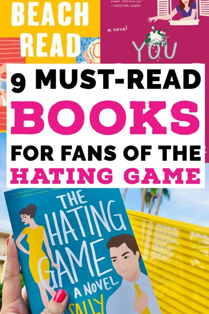 Text over book covers, 9 Must-Read Books for Fans of the Hating Game