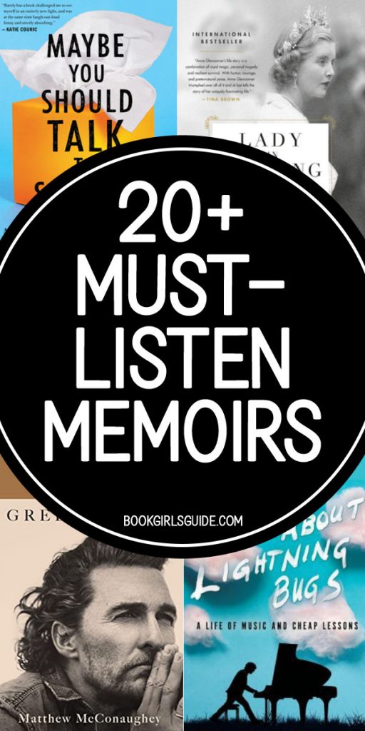 Must listen audiobook memoirs