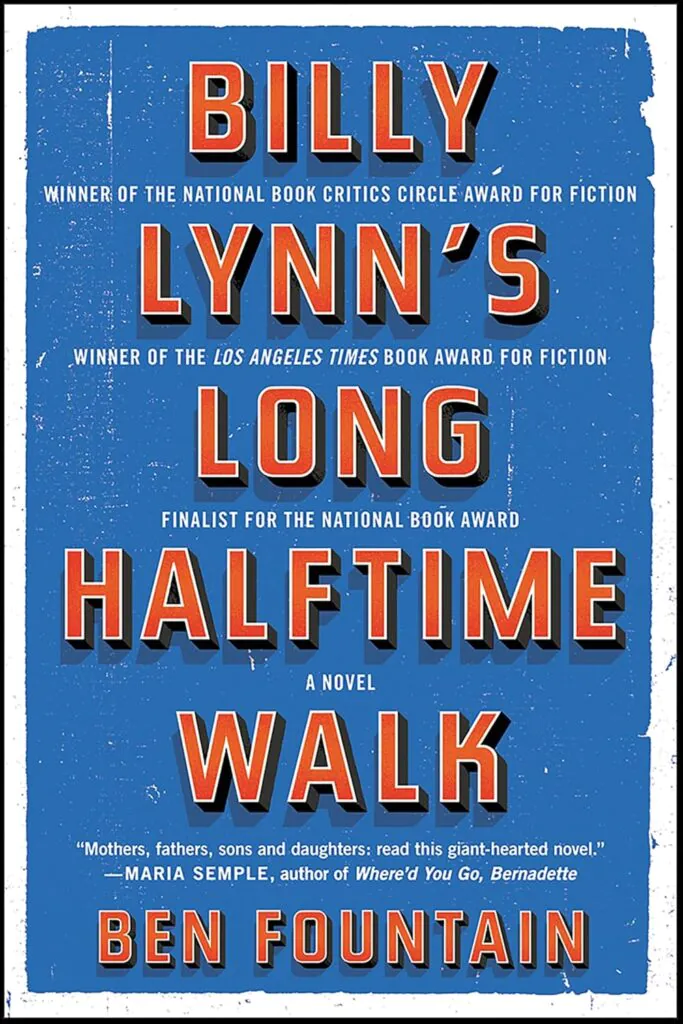 Billy Lynn's Long halftime Walk Book Cover