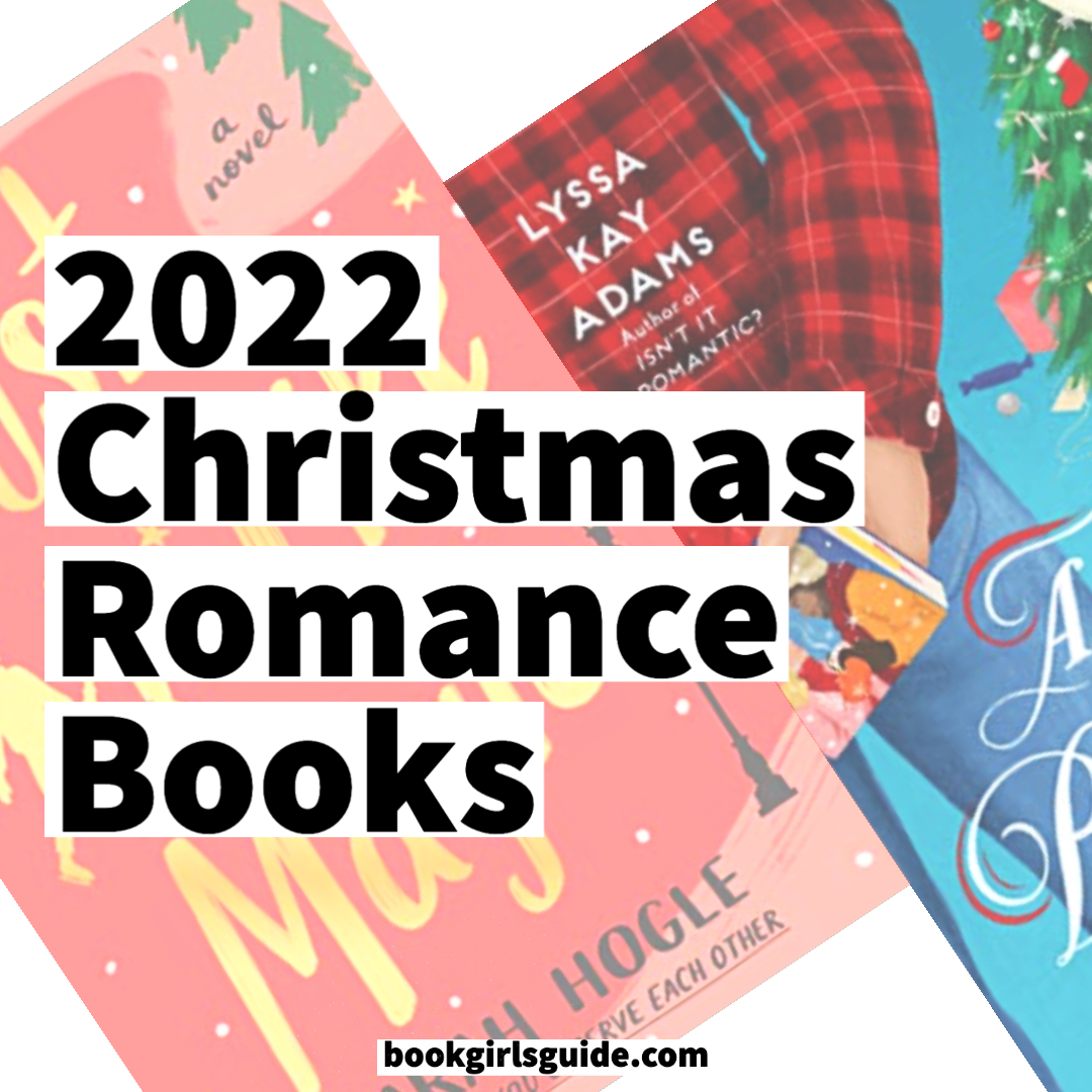 Image of Christmas Romance Book Covers & Text Reading "2022 Christmas Romance Books"