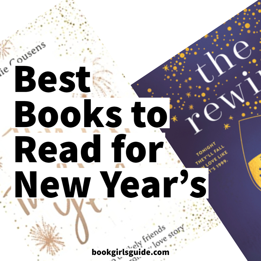 Two angled book covers with text overlay that reads Best Books to Read for New Year's