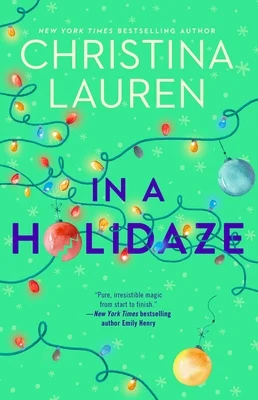 In a Holidaze book cover.