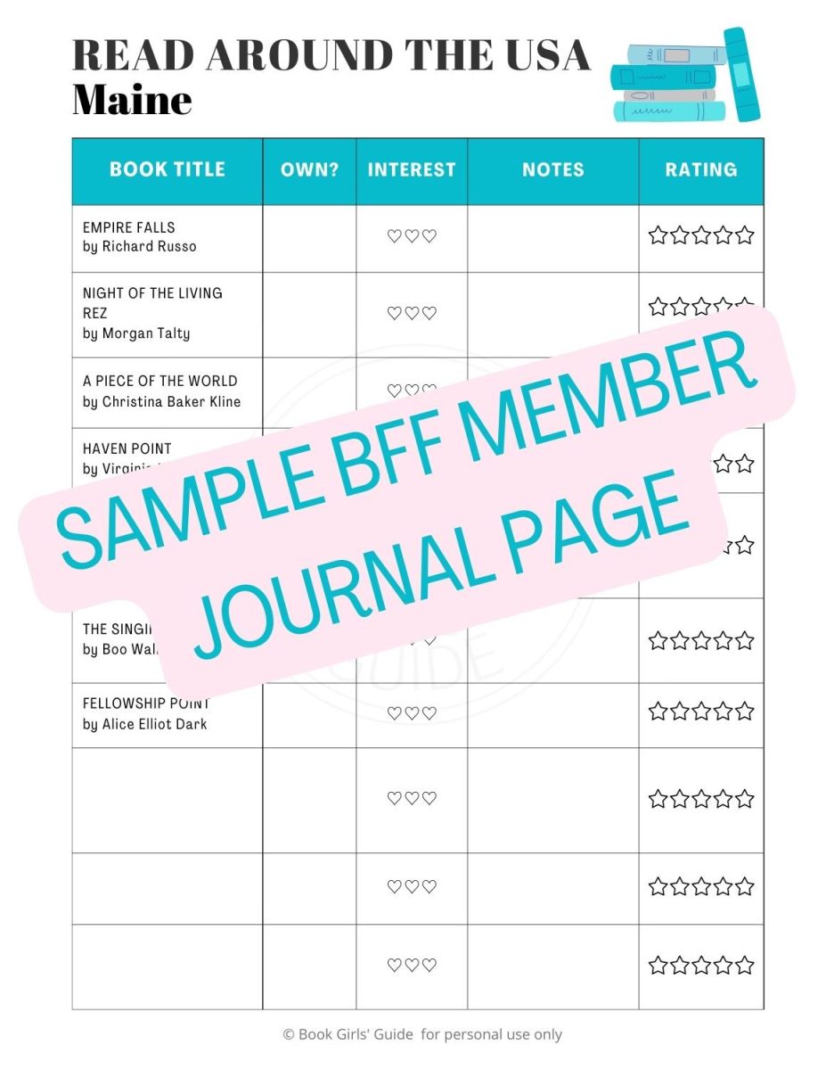 Books Set in Iowa, Kansas, Kentucky, Missouri, and Nebraska