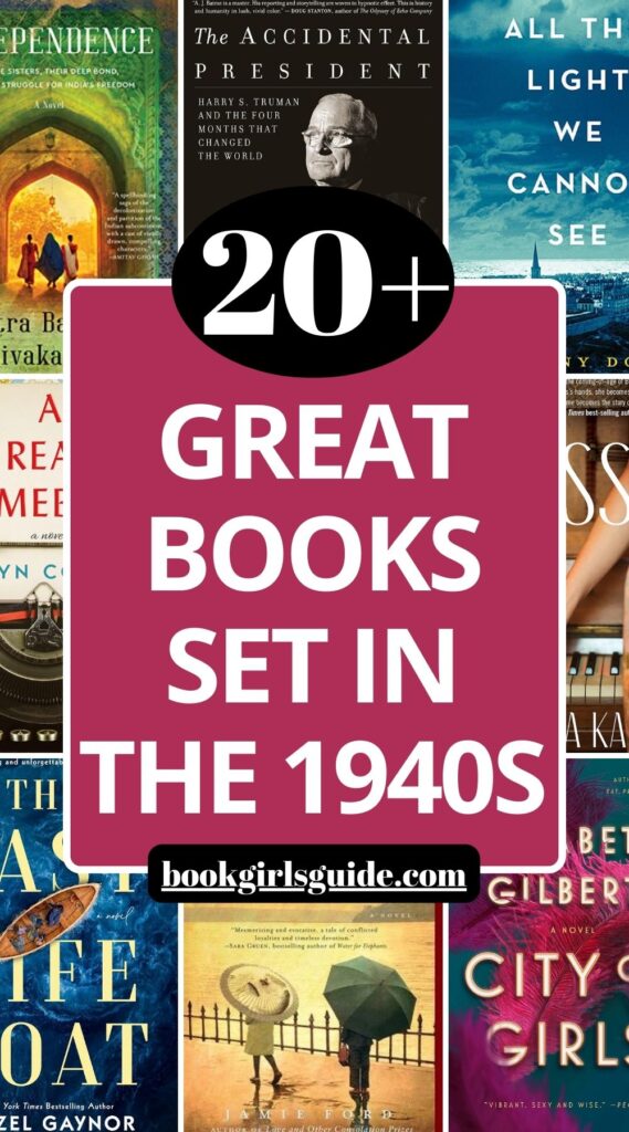 promotional image reading 20+ great books set in the 1940s