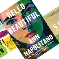 three angled book covers representing the best new release book club books for 2023