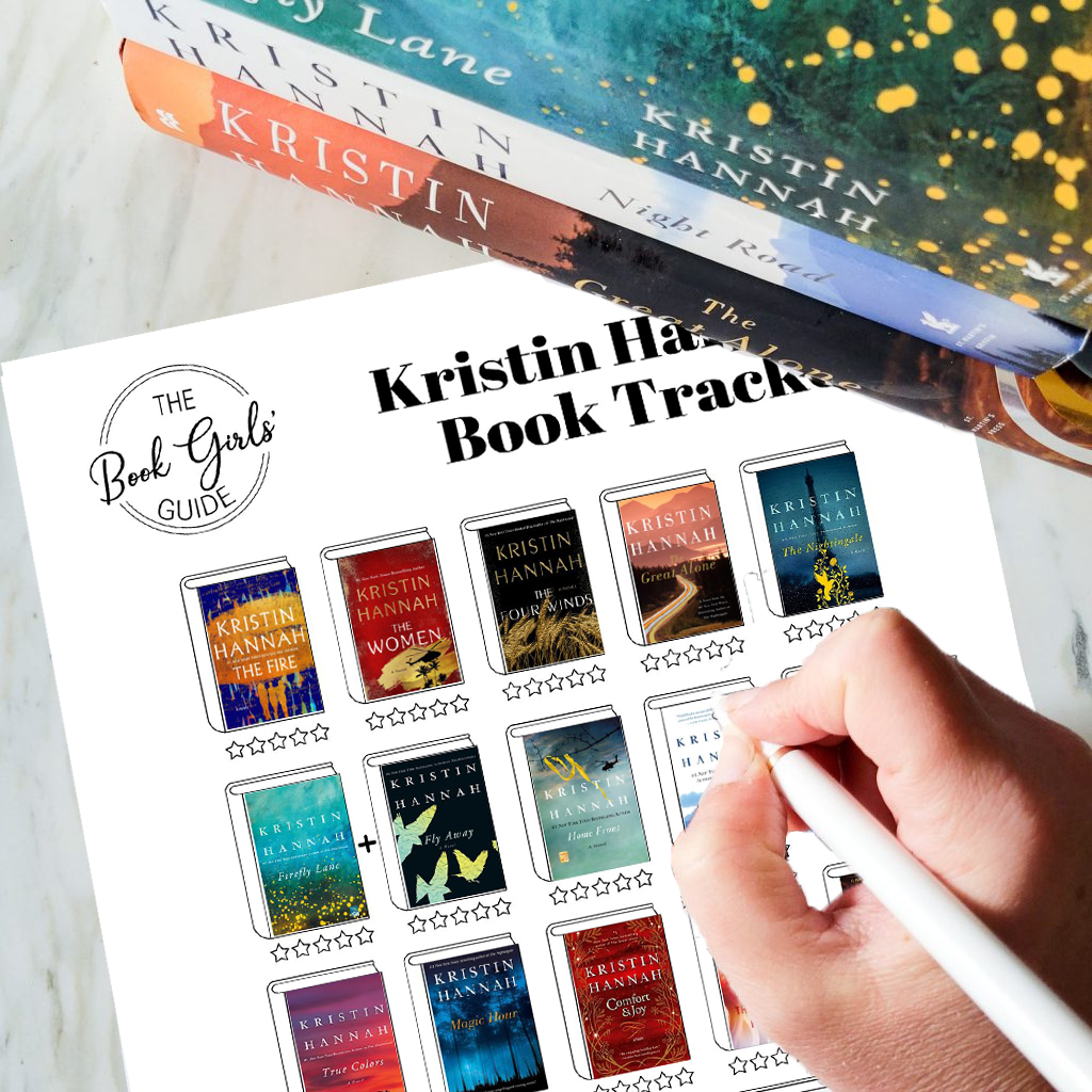 Photo of printable Kristin Hannah book list