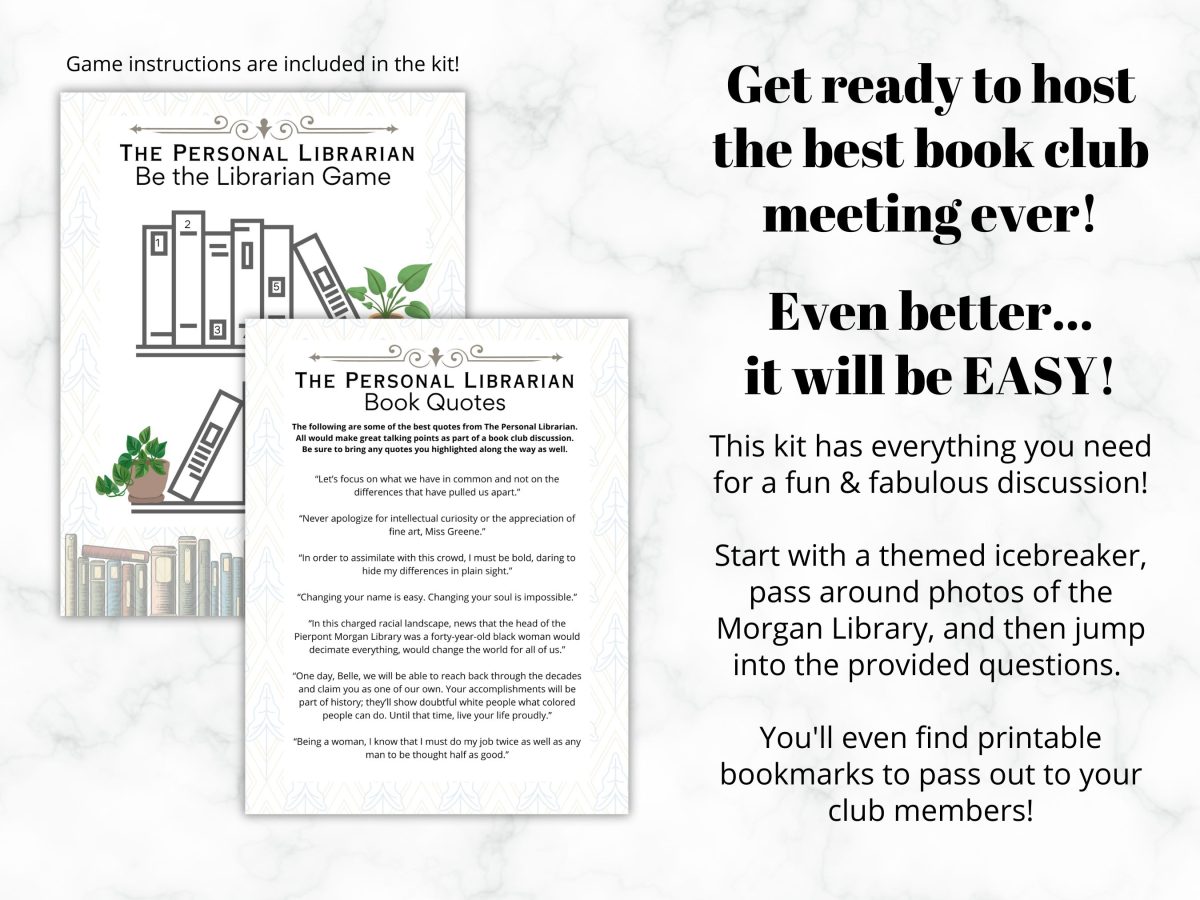 The Personal Librarian Discussion Questions & Book Club Guide