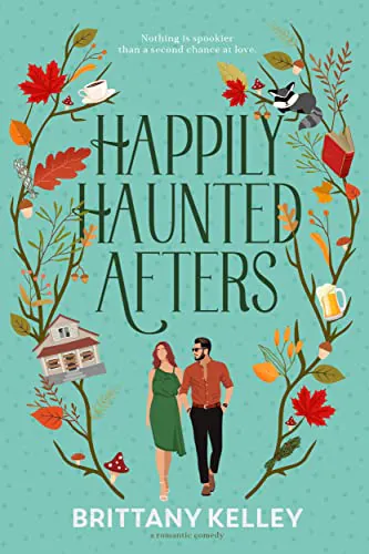 Happily Haunted Afters green book cover

