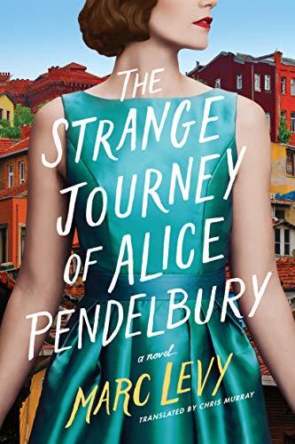 Cover of The Strange Journey of Alice Pendelbury with a woman wearing a teal dress on the cover
