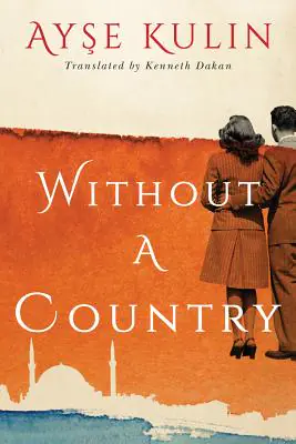 Without a Country Book Cover, Orange with beige text