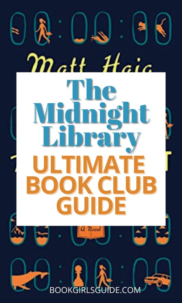 Promo graphic for the Midnight Library Book Club Guide