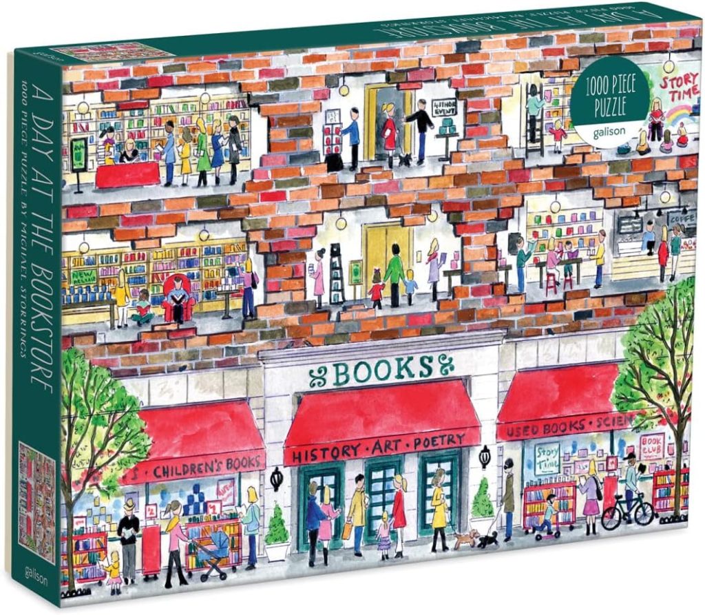 Tri-level Bookstore puzzle