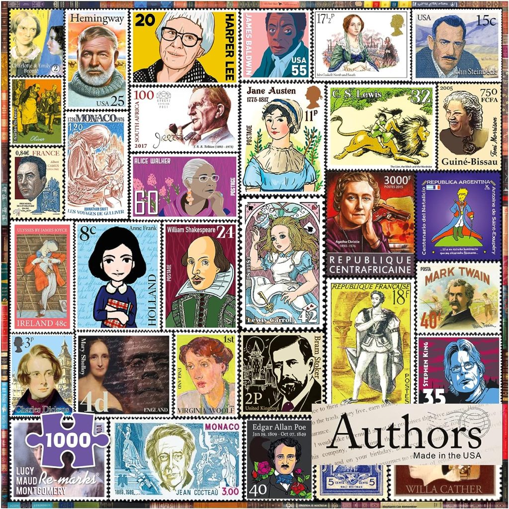Famous Authors Puzzle