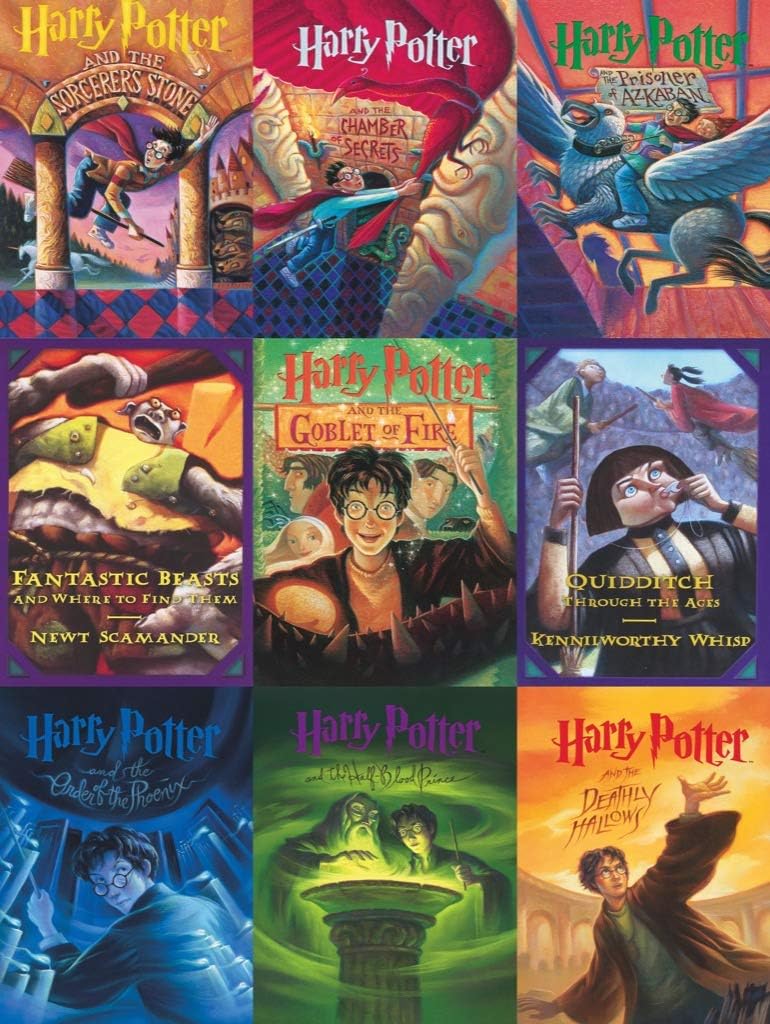 Harry Potter Book Cover puzzle