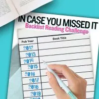 Reading Challenge Printable Page