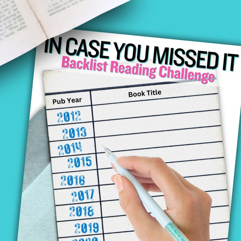 In Case You Missed It: Backlist Reading Challenge (ICYMI)