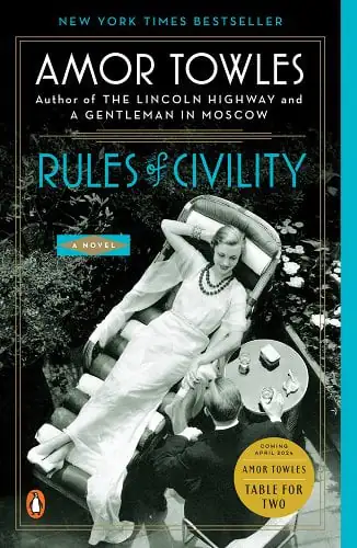 Rules of Civility book cover