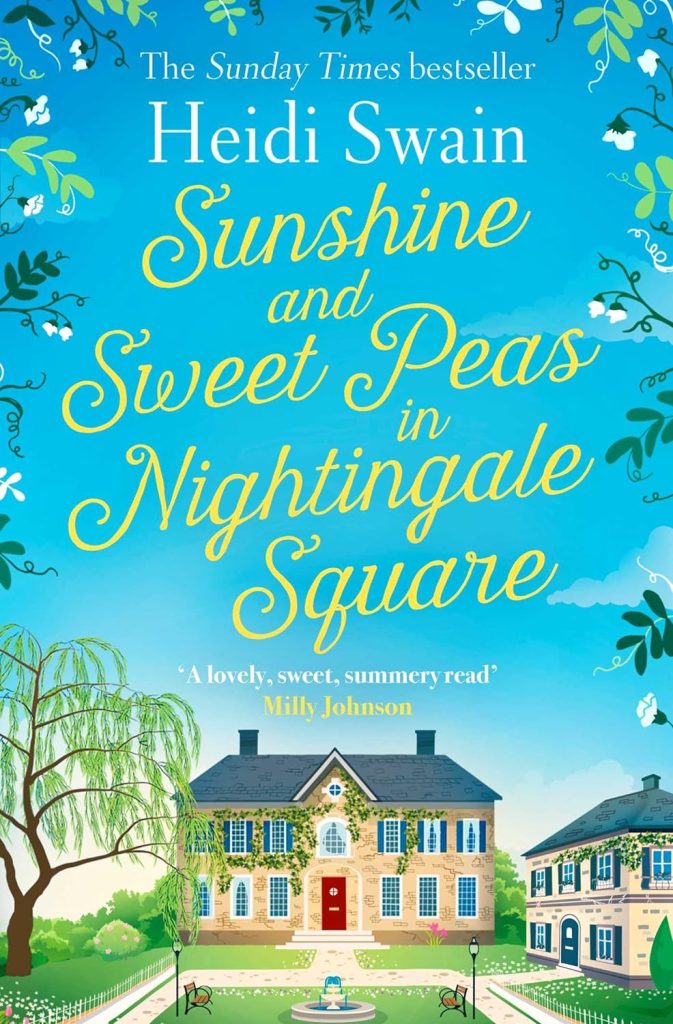 Sunshine and Sweet Peas in Nightingale Square book cover