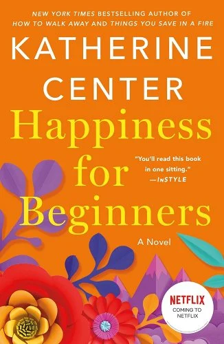 happiness for beginners book cover.