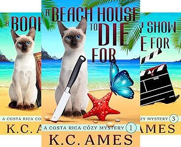 Costa Rica Beach Mysteries books covers