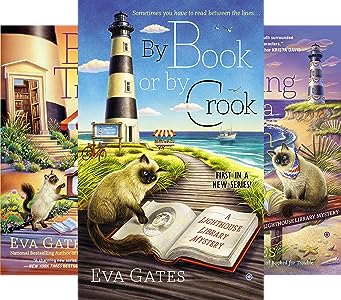 Lighthouse Library Mystery Series book covers