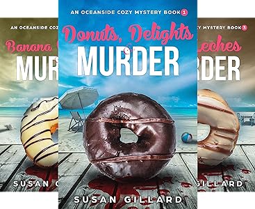 Oceanside Cozy Mystery Series book covers