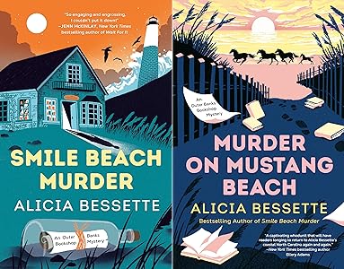 Outer Banks Bookshop Mysteries book covers