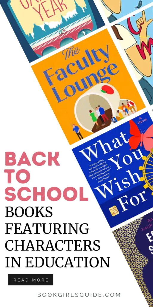 Back to School Books Featuring Characters in Education