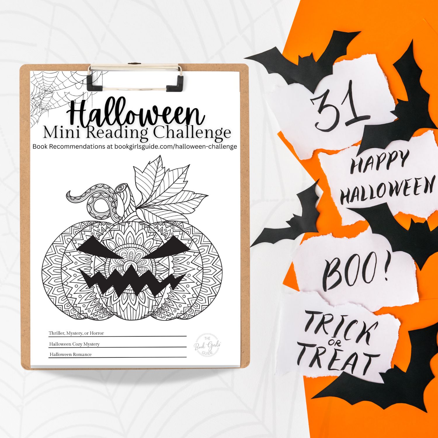 halloween-mini-reading-challenge for Free Printable Halloween Mini Books Halloween Mini Reading Challenge for Free Printable Halloween Mini Books