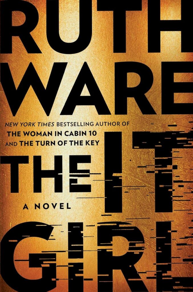 The It Ware gold book cover with black test