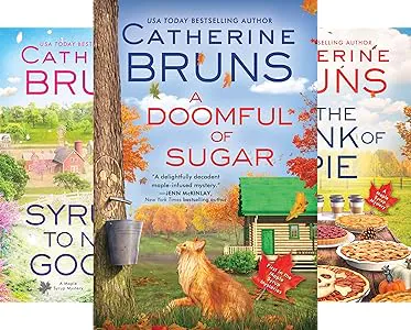 three books from the maple sugar mysteries series