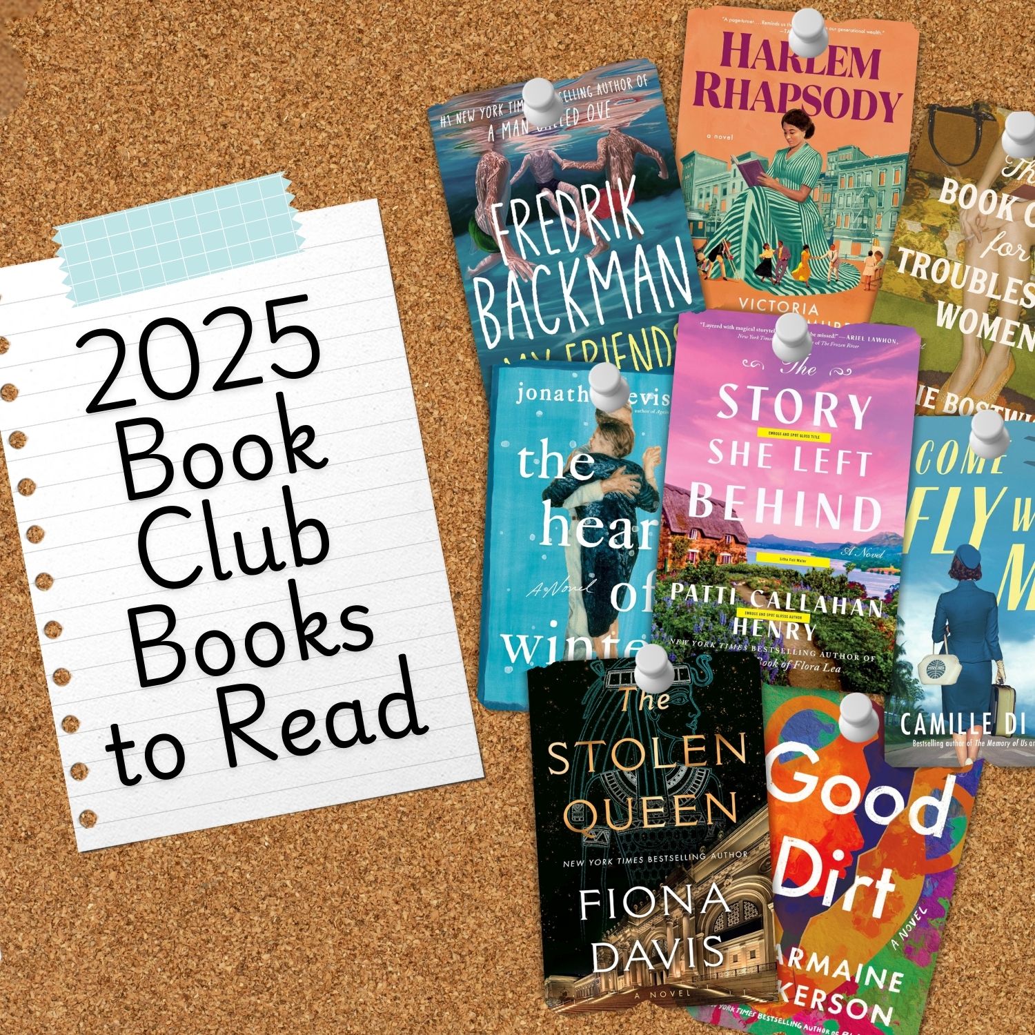 Best Book Club Books for 2025