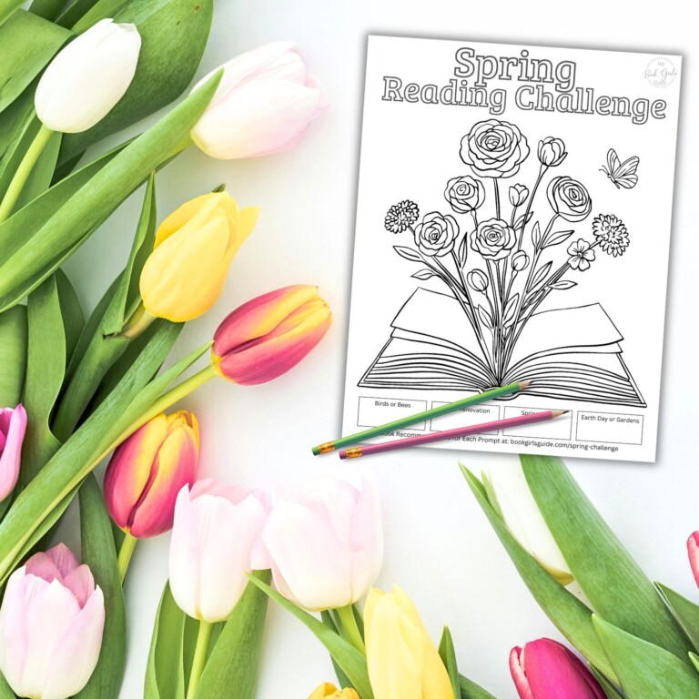 Tulips and a Spring Reading Challenge Printable