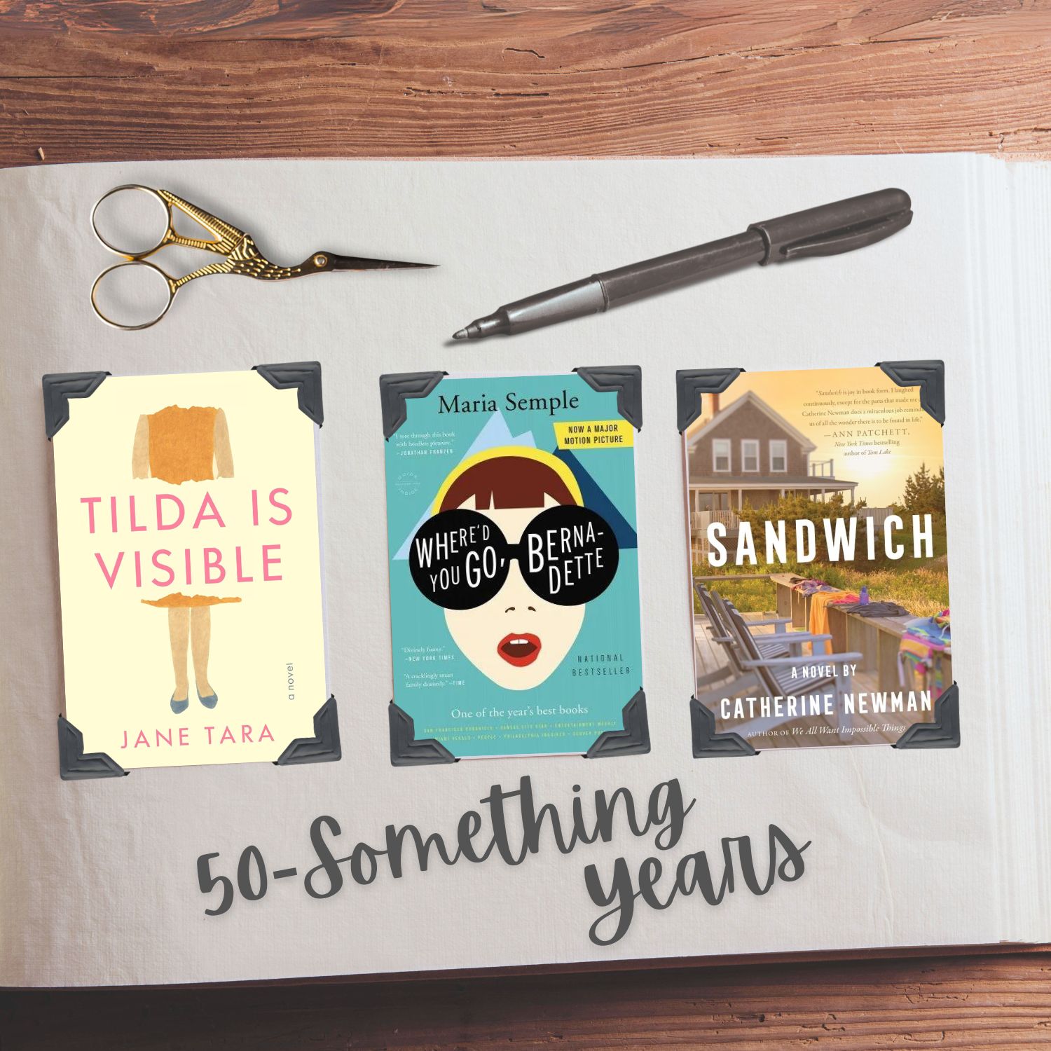 Books With Characters in Their 50s