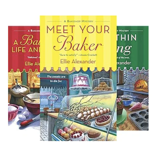 Bakeshop Mysteries book cover