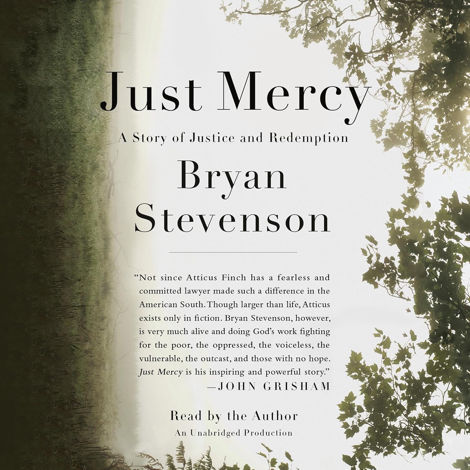 Just Mercy book cover