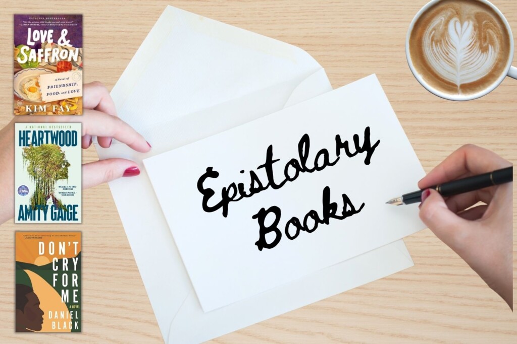 Envelope and notecard reading Epistolary Books