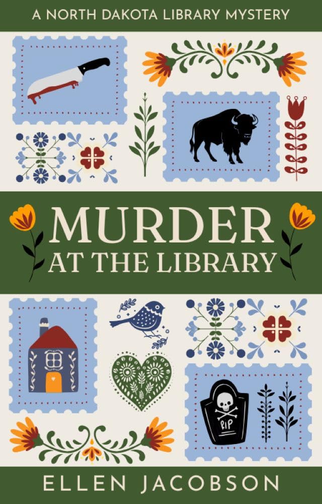 Murder at the Library book cover