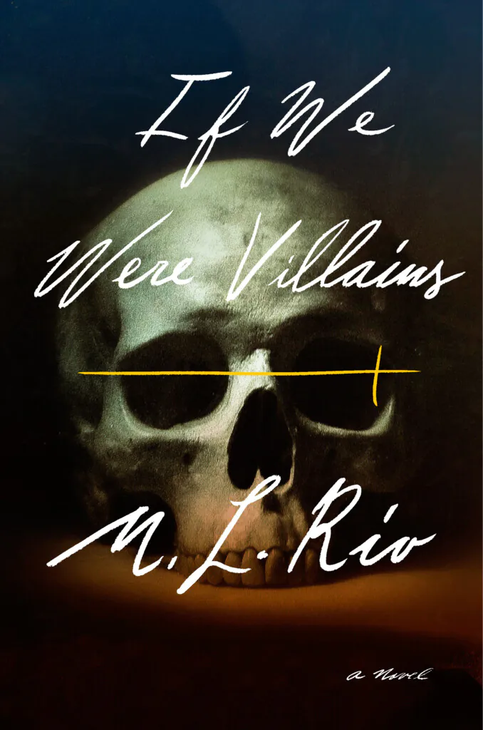 If We Were Villains cover with skull