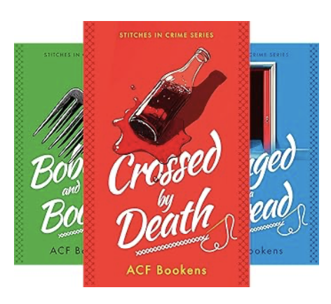 Stitches In Crime Series book cover
