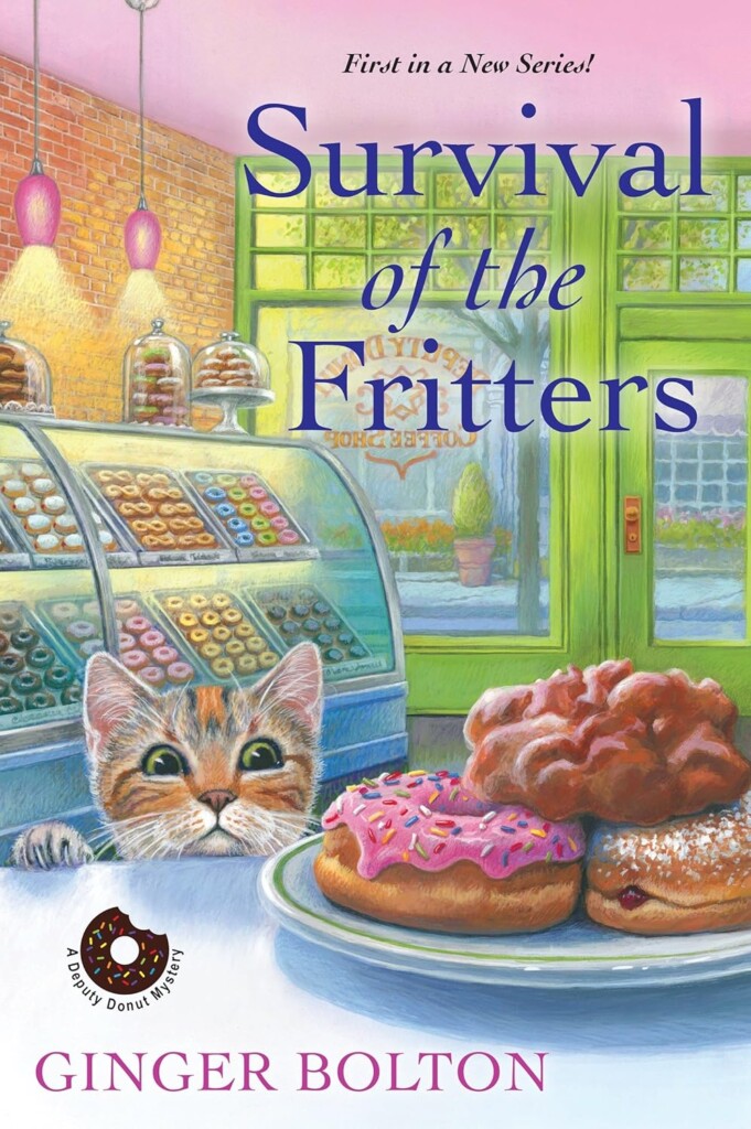 Survival of the Fritters by Ginger Bolton — Deputy Donut cozy mystery set in Fallingbrook, Wisconsin (book 1)