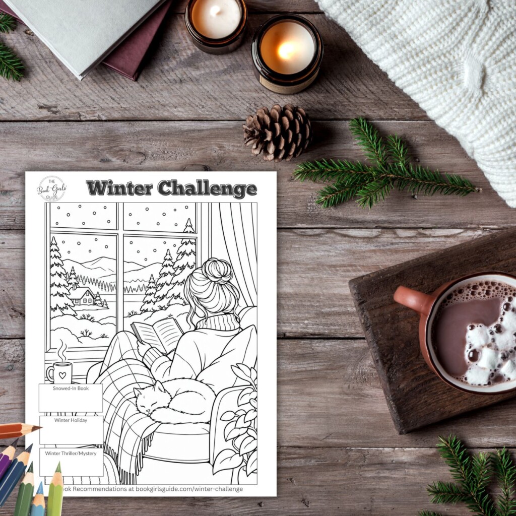 Winter reading challenge for adults printable tracker & prompts