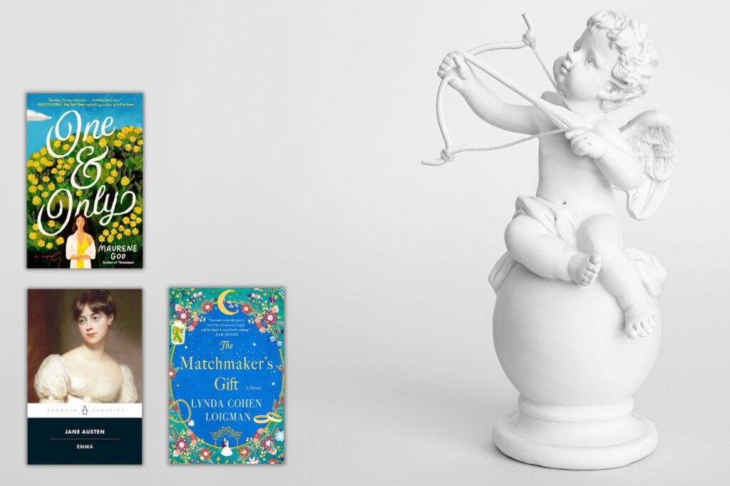 Statue of Cupid + 3 Books About Matchmakers