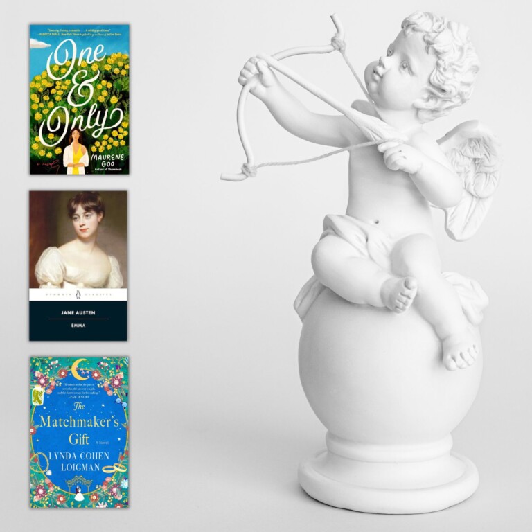 Statue of Cupid + 3 Books About Matchmakers