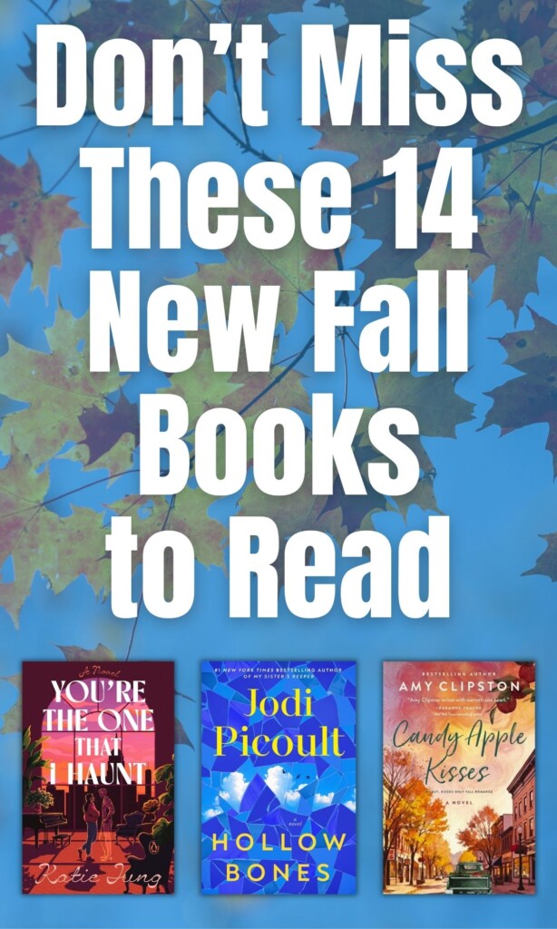Image promoting this post that includes new releases for fall reading