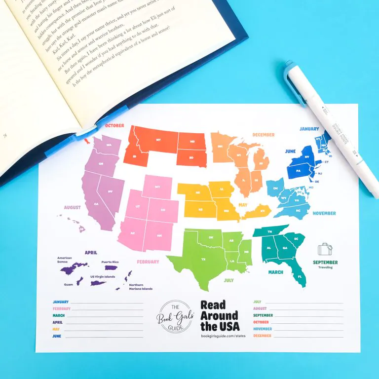 Read Around the USA – 2026 States Reading Challenge