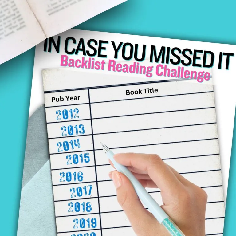 Reading Challenge Printable Page