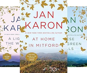 three Jan Karon book covers.