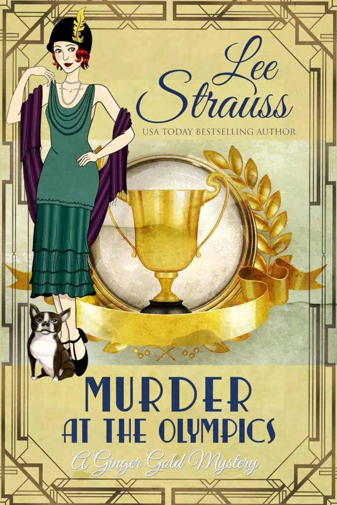 Murder at the Olympics book cover