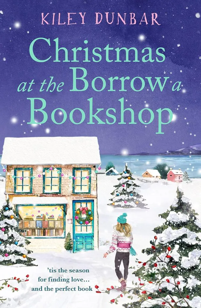 Christmas at the Borrow a Bookshop book cover